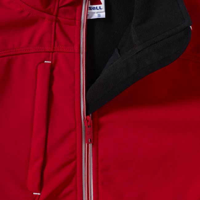 Ladies' bionic softshell jacket classic red marimea 4xl
