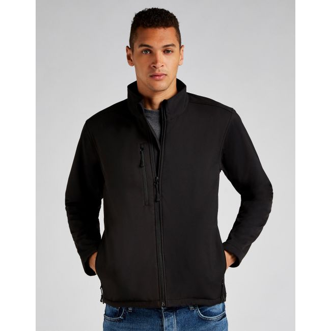 Regular fit soft shell jacket black marimea 3xl