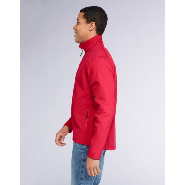 Hammer™ unisex softshell jacket red marimea 4xl