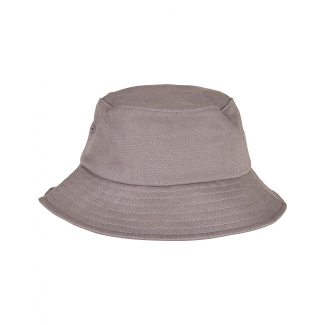 Flexfit cotton twill bucket hat kids grey marimea one size