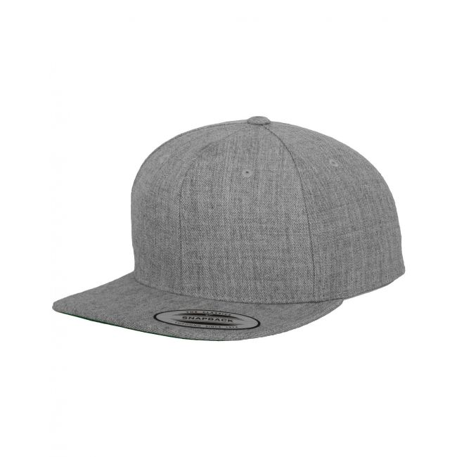 Classic snapback cap heather grey/heather grey marimea one size