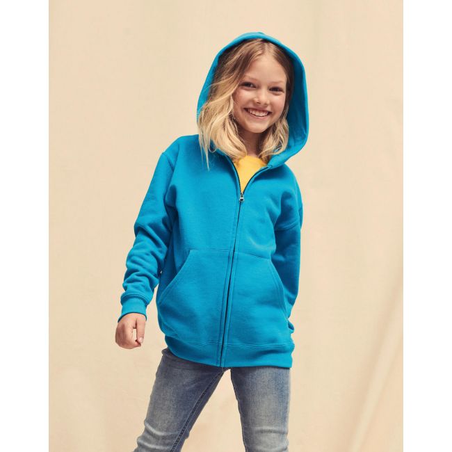 Kids classic hooded sweat jacket deep navy marimea 116 (5-6)