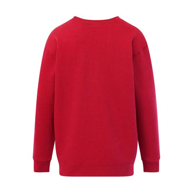 Kids' crew sweat red marimea 116 (5-6/m)