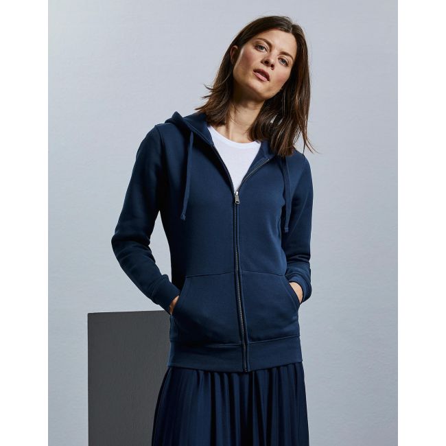 Ladies' authentic zipped hood classic red marimea s