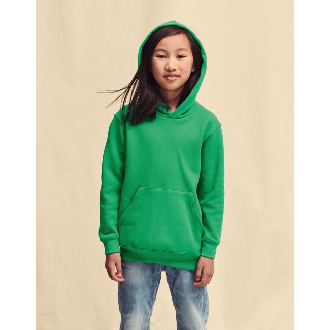 Kids classic hooded sweat retro heather royal marimea 128 (7-8)