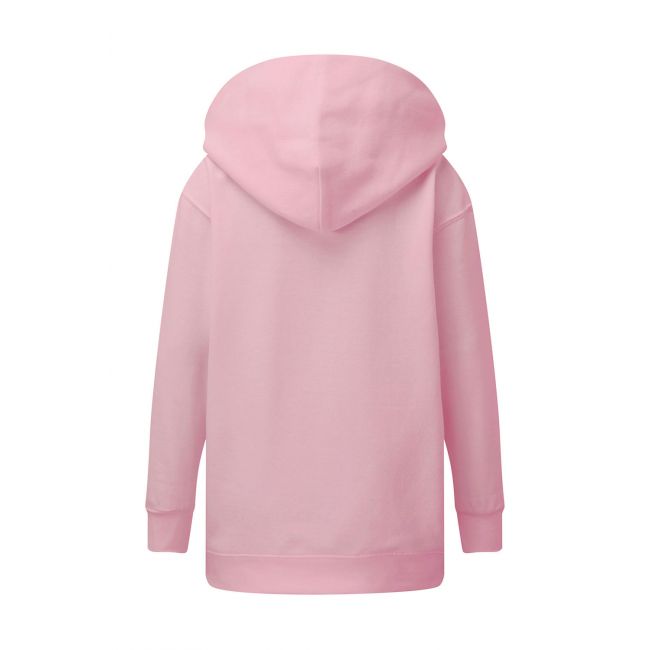 Kids' hooded sweatshirt light oxford marimea 128 (7-8/l)