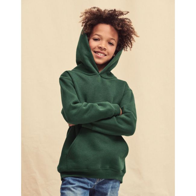 Kids premium hooded sweat black marimea 164 (14-15)