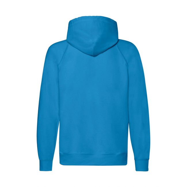 Lightweight hooded sweat jacket azure blue marimea s