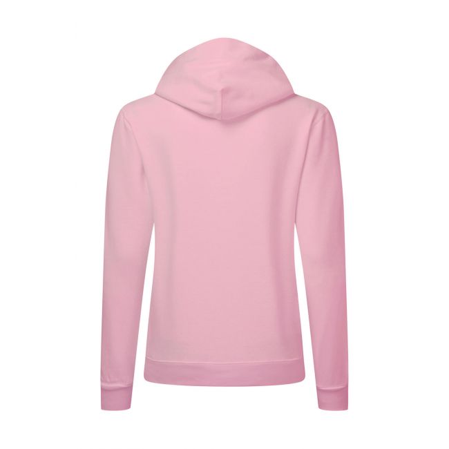 Ladies' hooded sweatshirt white marimea l