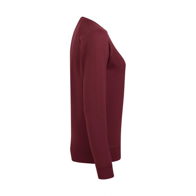 Ladies' raglan sweat burgundy marimea xl