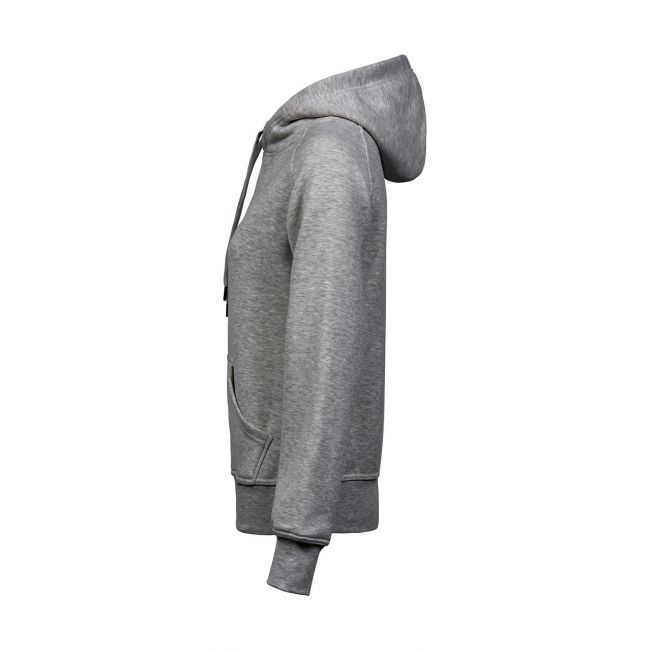 Ladies hooded sweat black marimea l