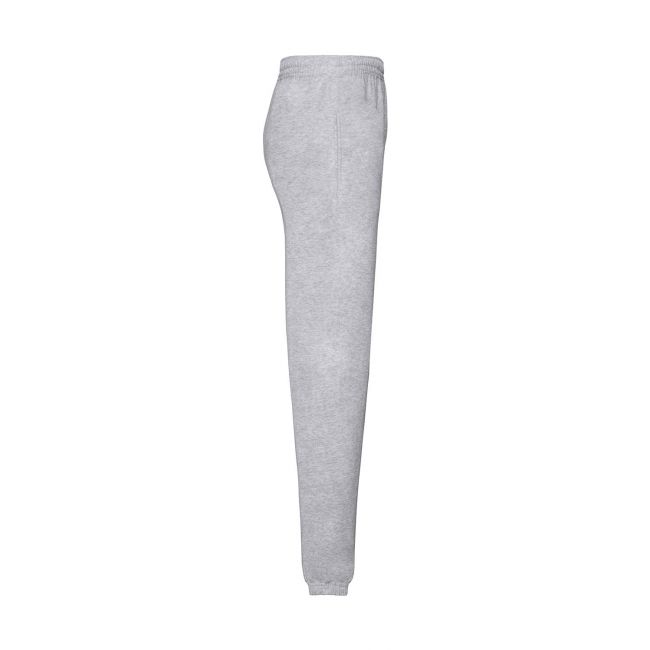 Classic elasticated cuff jog pants heather grey marimea l