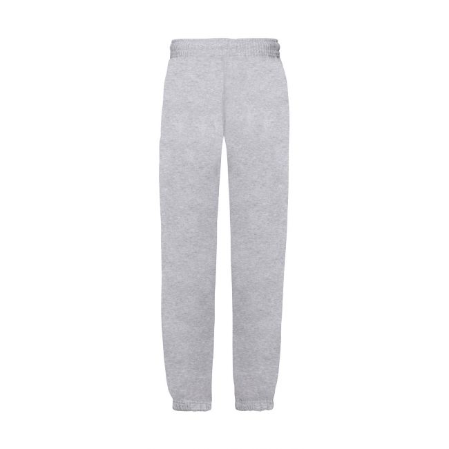 Kids classic elasticated cuff jog pants heather grey marimea 128 (7-8)