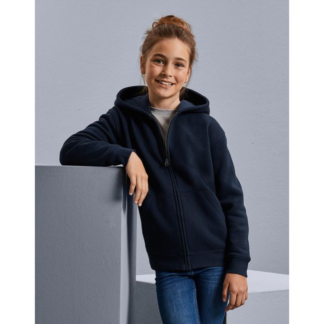 Kids' authentic zipped hood sweat french navy marimea 2xl (152/11-12)