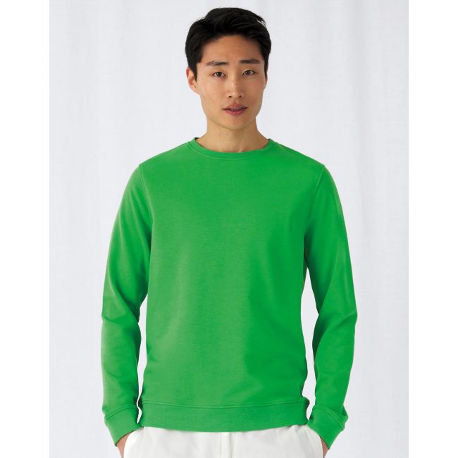 Organic crew neck french terry forest green marimea m