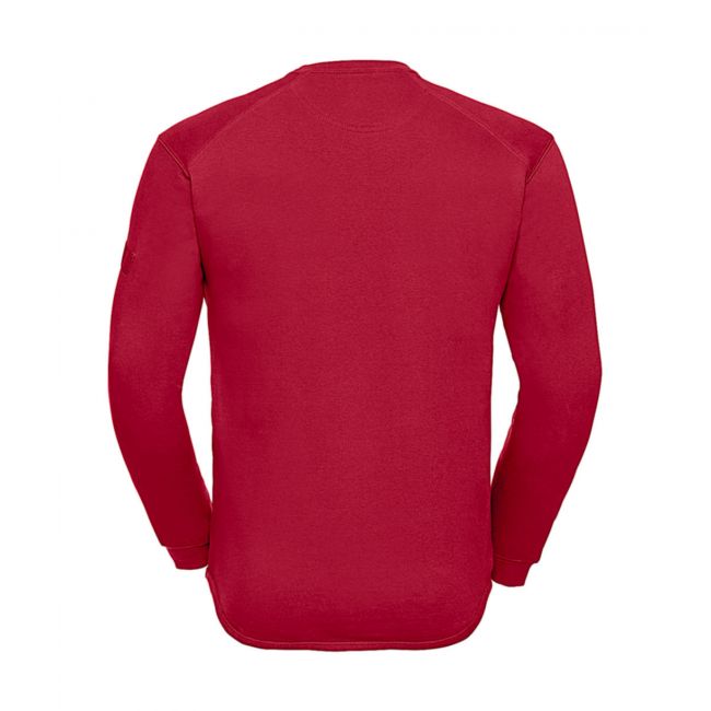 Workwear set-in sweatshirt classic red marimea xs