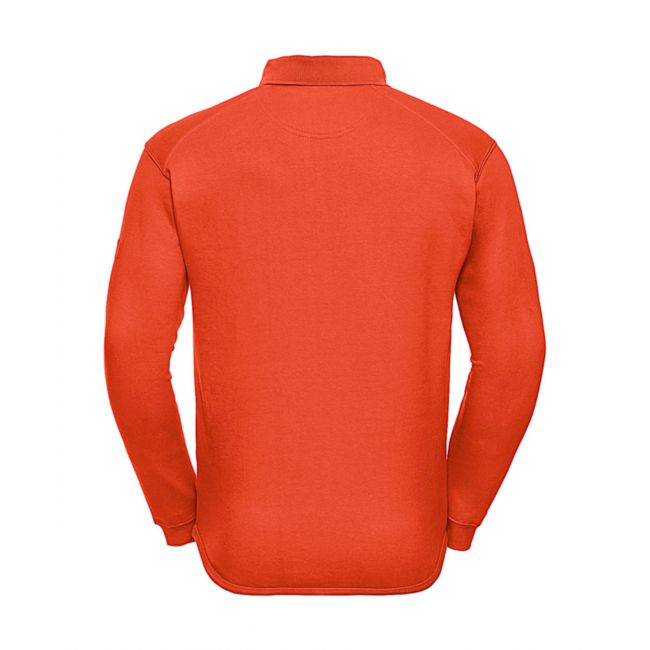 Workwear sweatshirt with collar orange marimea s