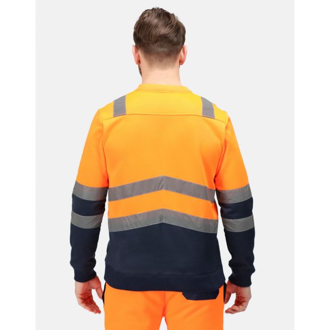 Pro hi vis sweat top orange marimea 2xl