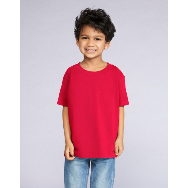 Heavy cotton toddler t-shirt red marimea 3t (98 - m)