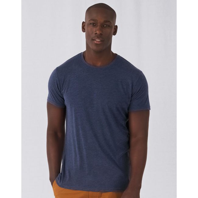 Triblend/men t-shirt heather dark grey marimea m