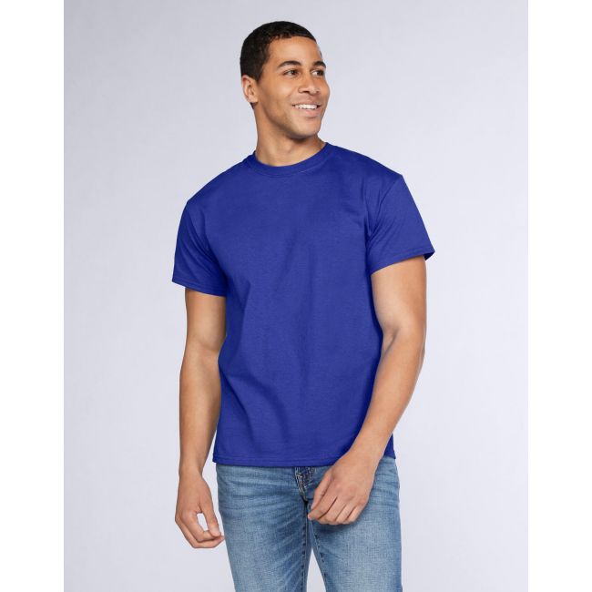 Heavy cotton adult t-shirt light blue marimea l