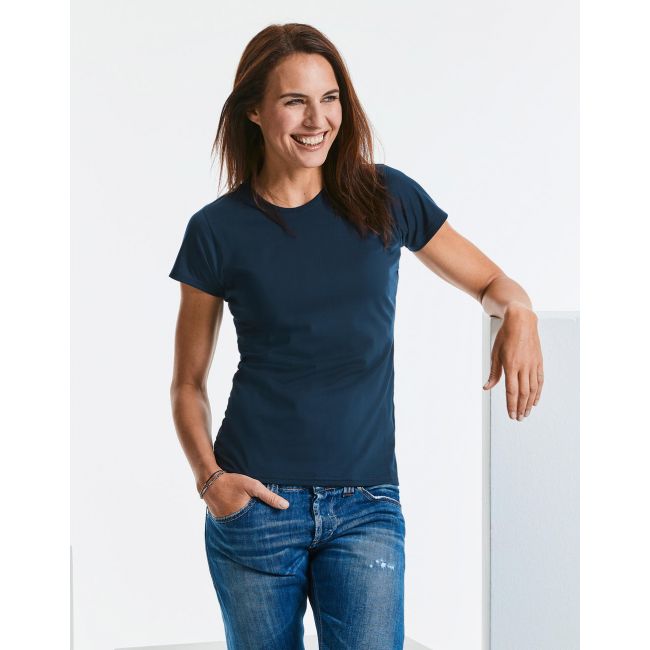 Ladies' hd t blue marl marimea xs