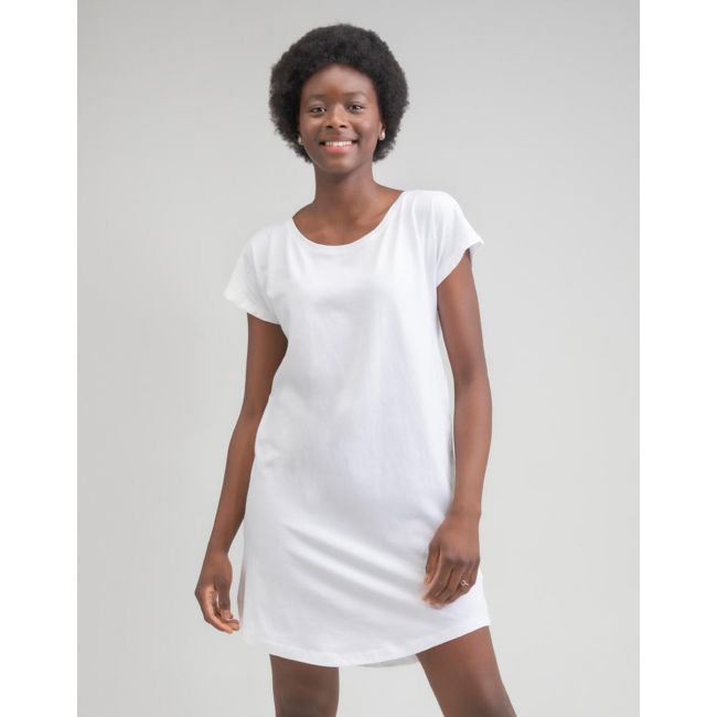 Loose fit t dress white marimea l