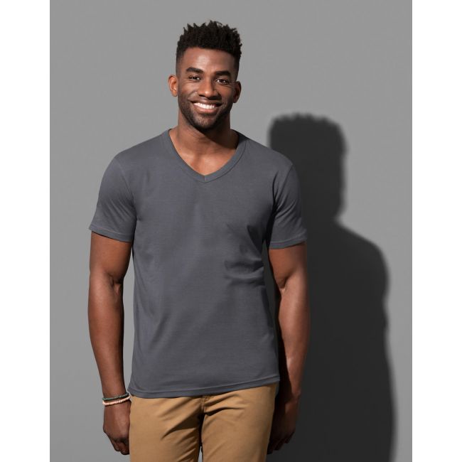 Ben v-neck grey heather marimea s