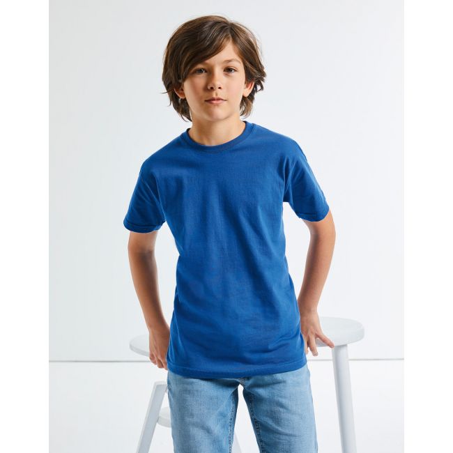 Kids' slim t-shirt black marimea 3xl (164/13-14)