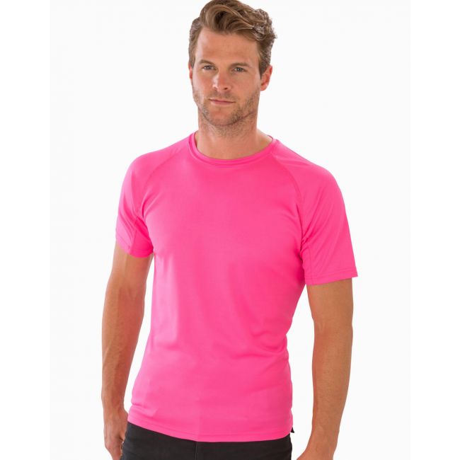 Aircool tee fluorescent green marimea m