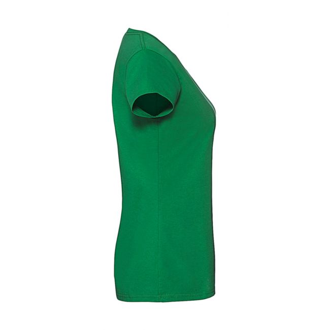 Ladies ringspun premium t kelly green marimea xs