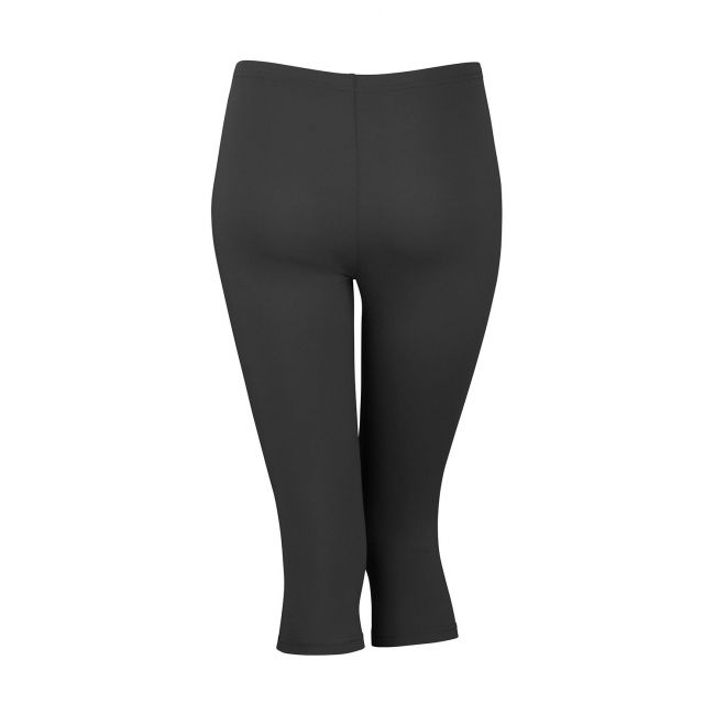 Women's impact softex® capri pants black marimea xl (16)