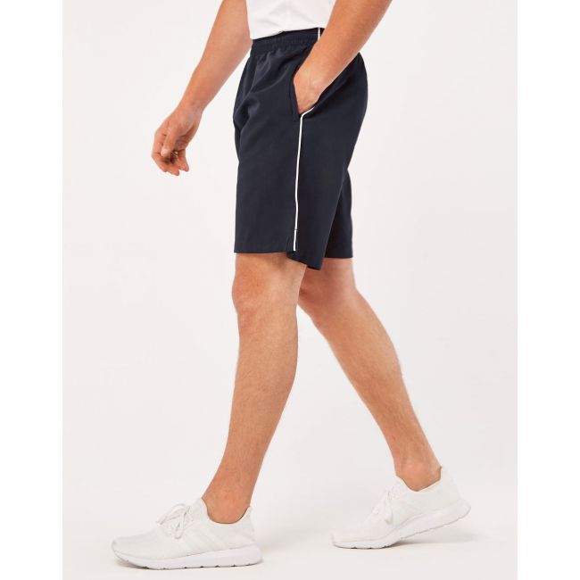 Classic fit track short black/white marimea l