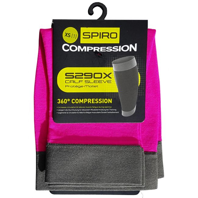 Compression calf sleeve black/grey marimea xs