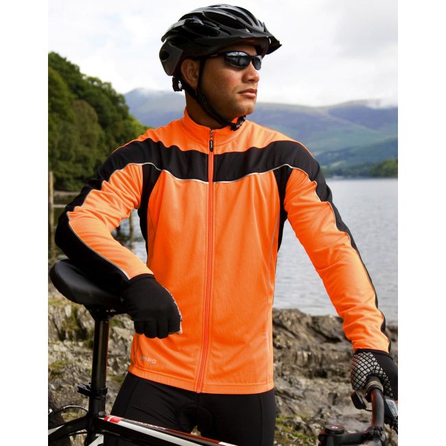 Bikewear performance top ls orange/black marimea m