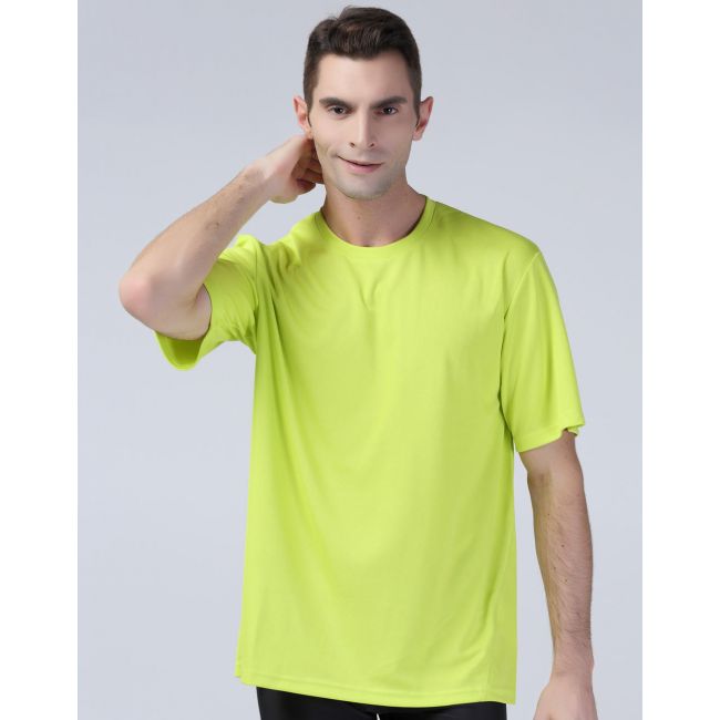 Performance t-shirt lime green marimea m