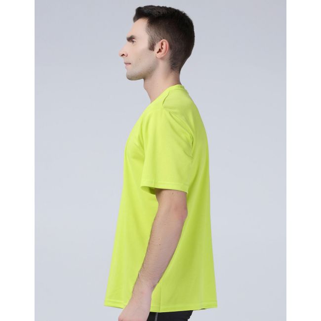 Performance t-shirt lime green marimea xl