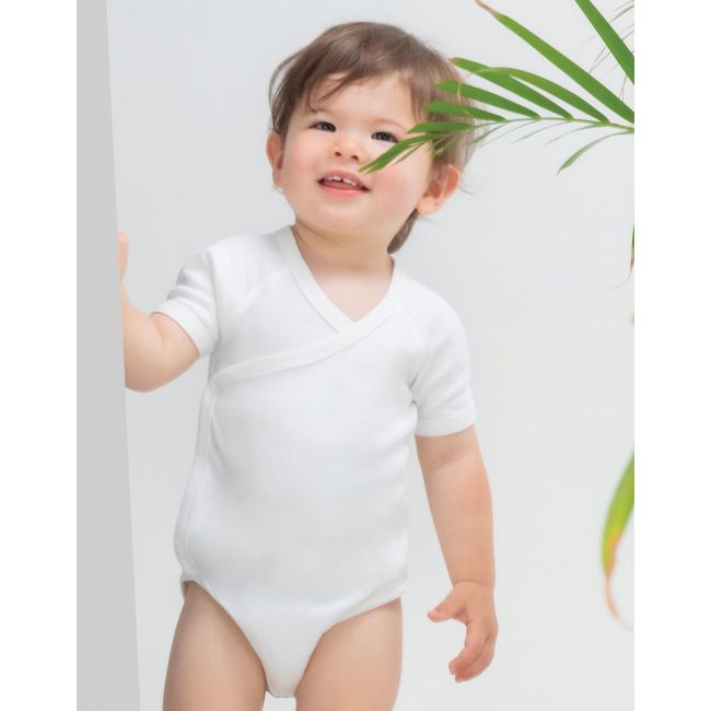 Baby kimono bodysuit organic natural marimea 0-3