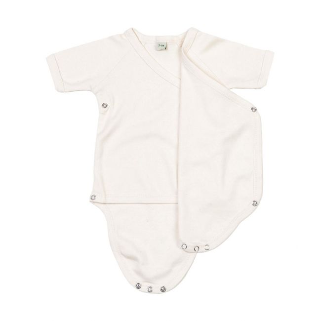 Baby kimono bodysuit organic natural marimea 6-12