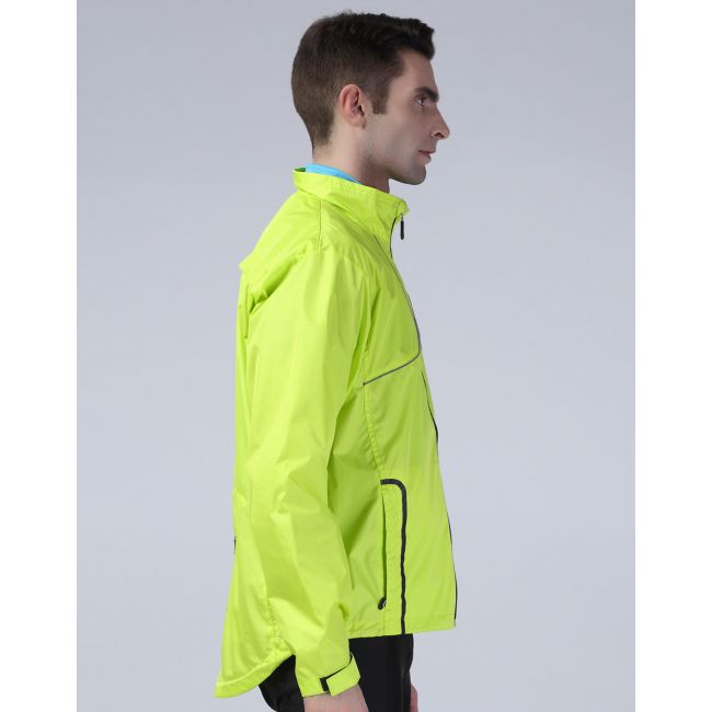 Spiro cycling jacket neon lime marimea m