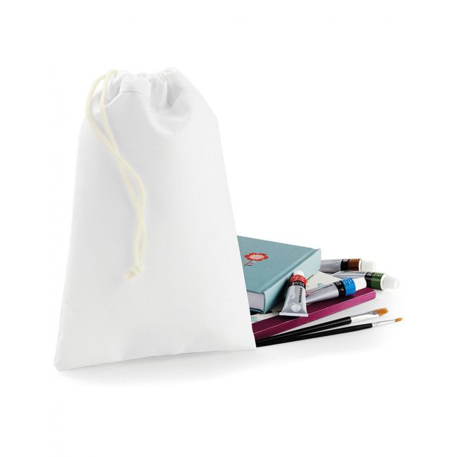 Sublimation stuff bag white marimea m