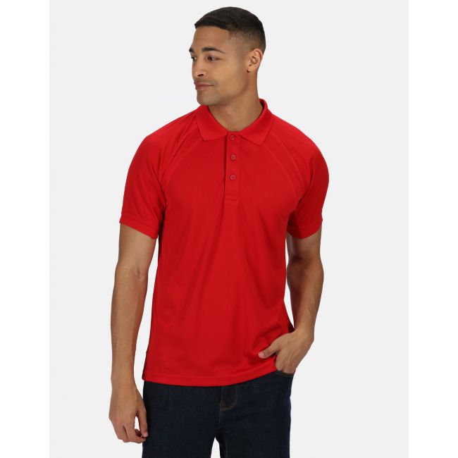 Coolweave wicking polo classic red marimea l