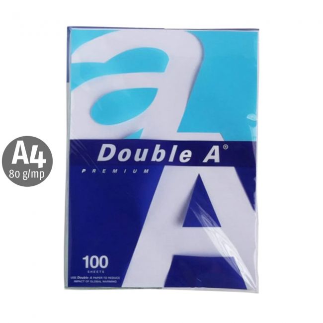 Hartie copiator double a premium, a4, 80 g/mp, 100 coli/top