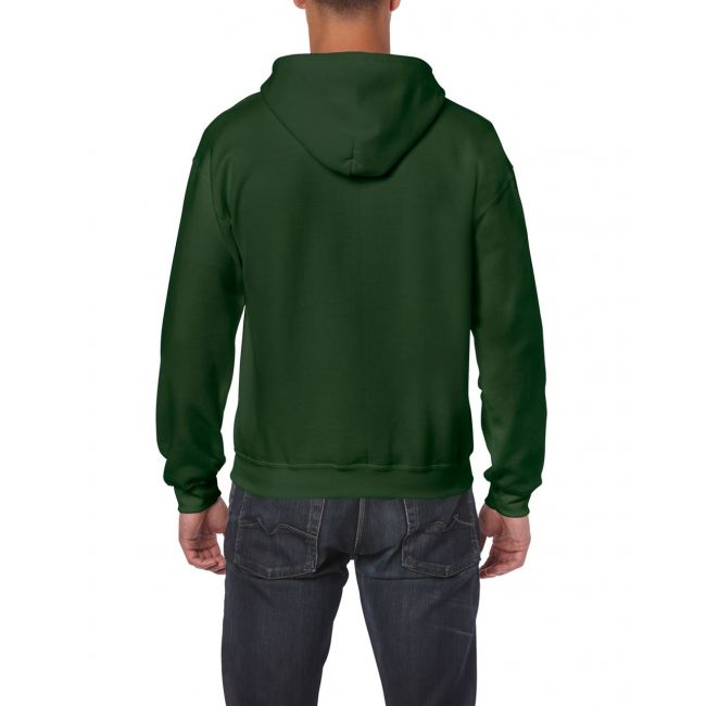 Heavy blend™ adult full zip hooded sweatshirt culoare forest green marimea l