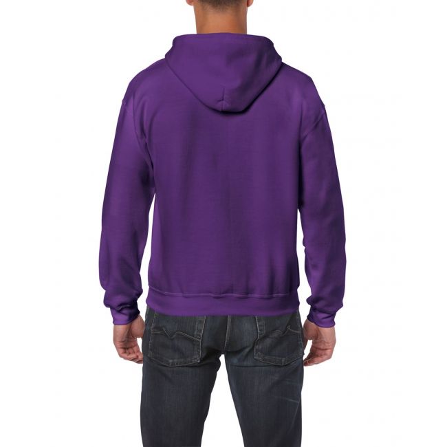 Heavy blend™ adult full zip hooded sweatshirt culoare purple marimea 2xl