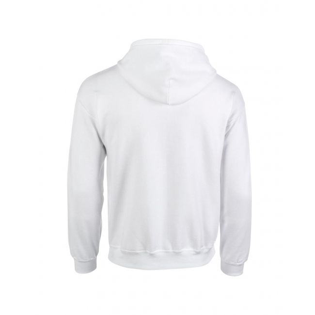 Heavy blend™ adult full zip hooded sweatshirt culoare white marimea l