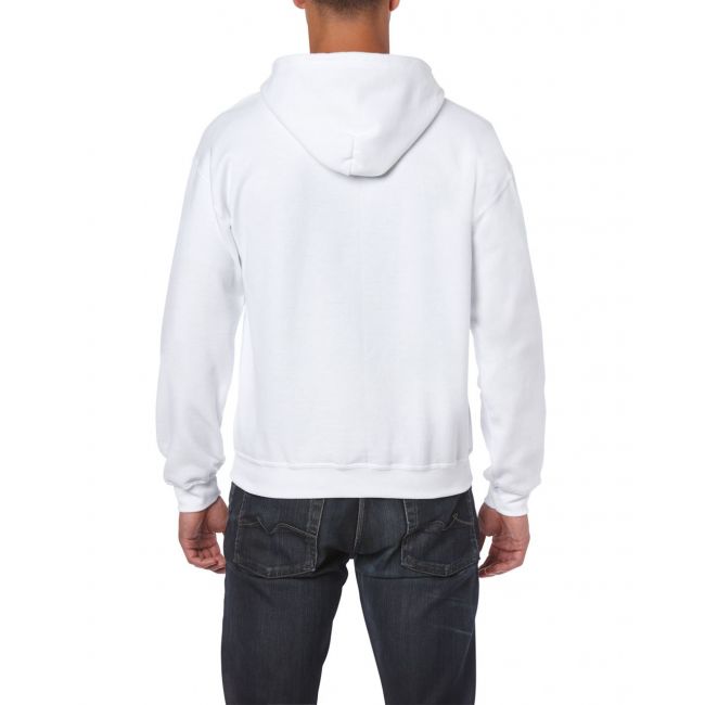 Heavy blend™ adult full zip hooded sweatshirt culoare white marimea m