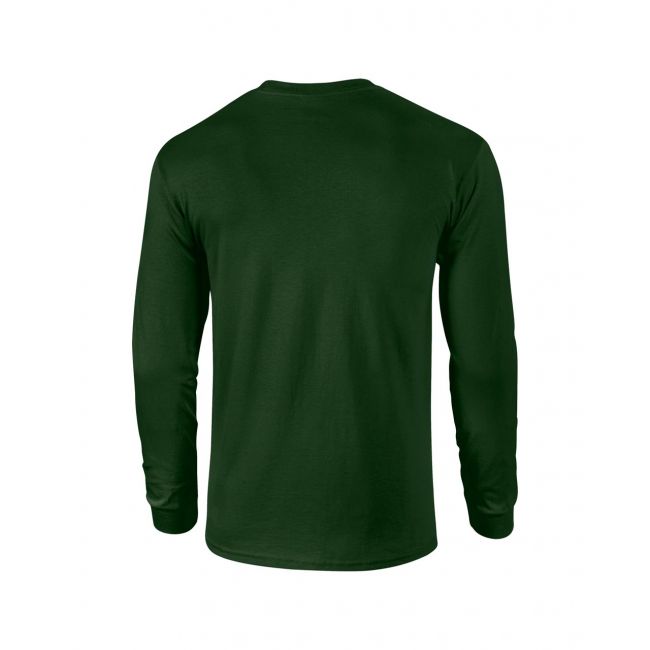 Ultra cotton™ adult long sleeve t-shirt culoare forest green marimea l