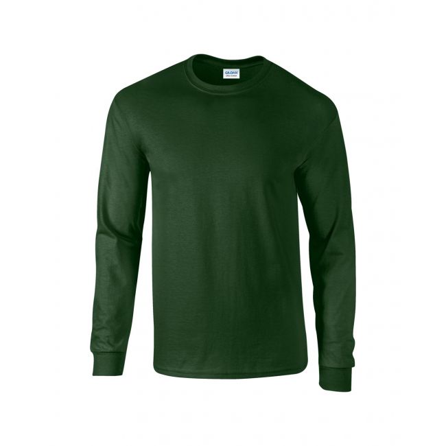 Ultra cotton™ adult long sleeve t-shirt culoare forest green marimea xl