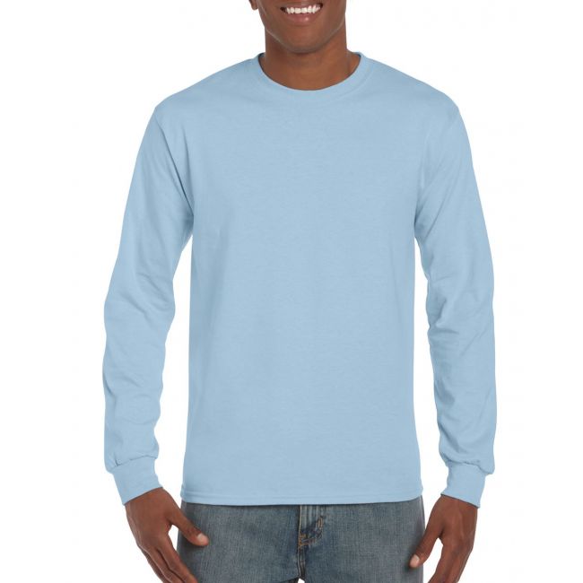 Ultra cotton™ adult long sleeve t-shirt culoare light blue marimea s